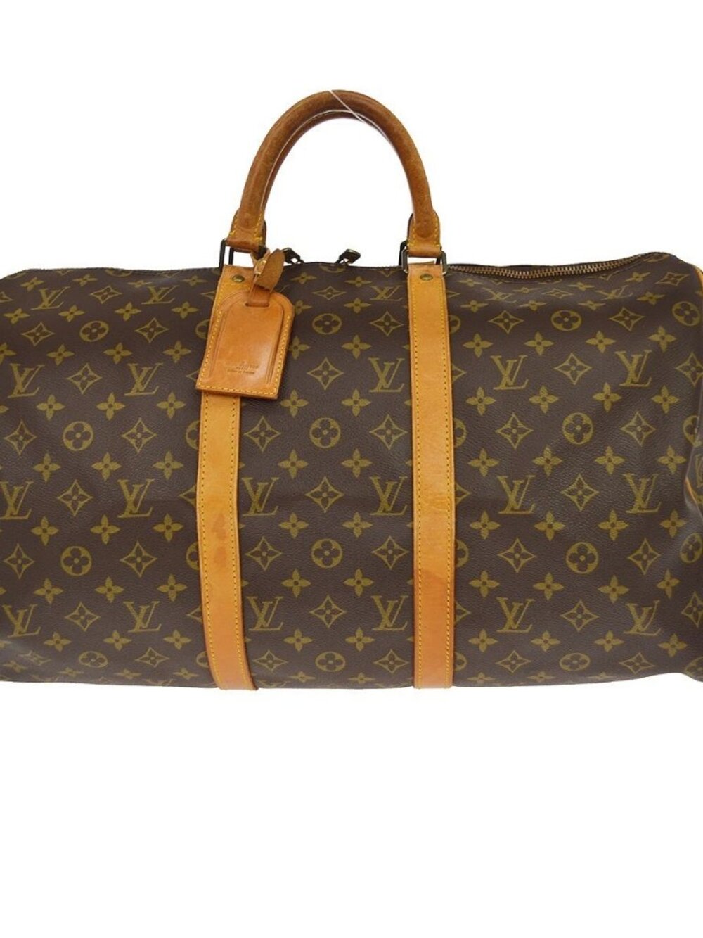 Best08 LOUIS VUITTON KEEPALL 50 TRAVEL HANDBAG MONOGRAM M41426 VI872 NQ10502